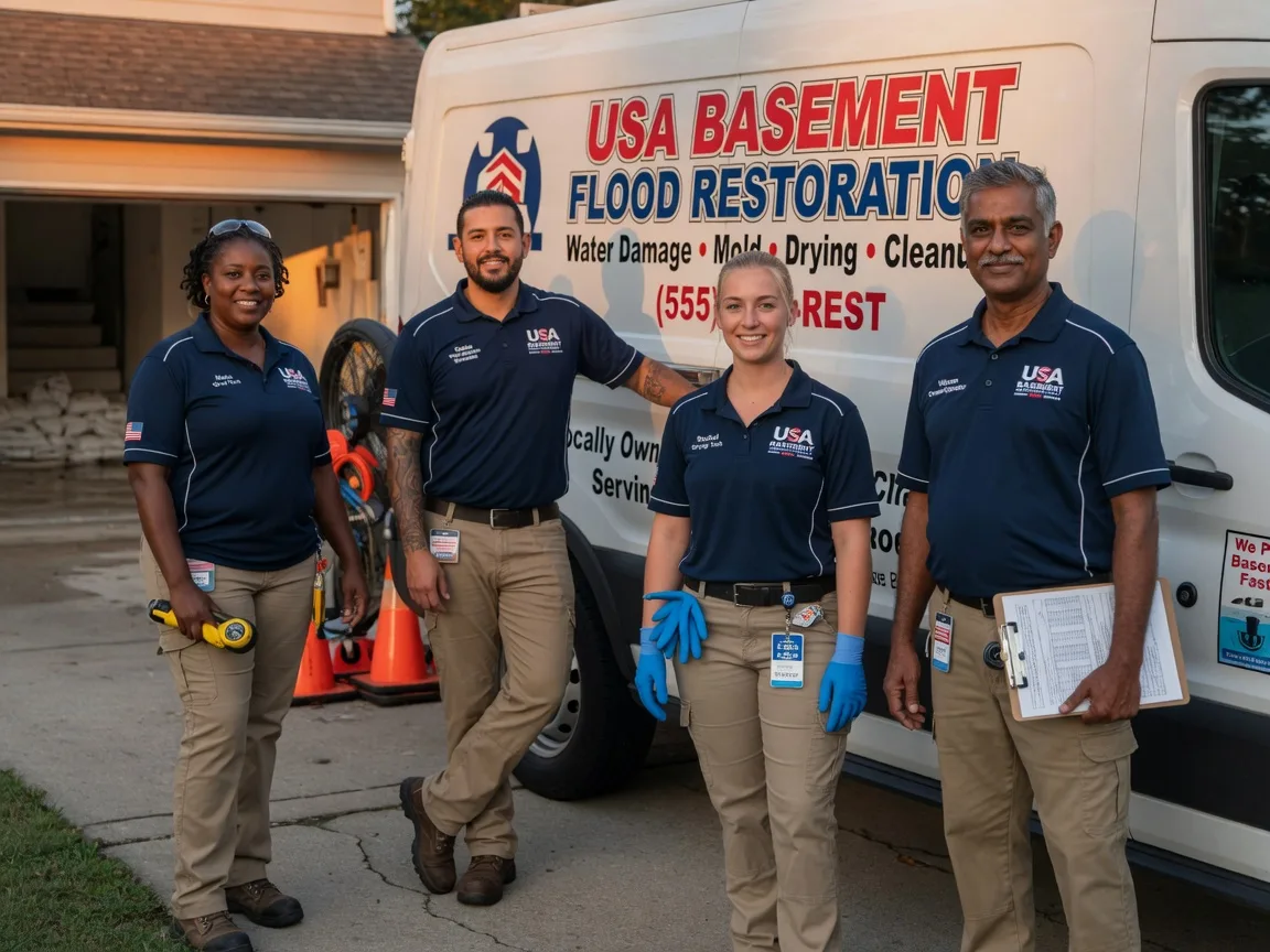 Basement Flood Cleanup company in Church View, VA